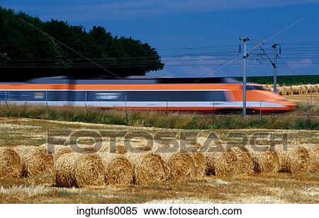 Fast Train View Large Photo Image Stock Photography - Fast Train. Fotosearch