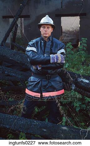 Stock Photo - Fireman. Fotosearch