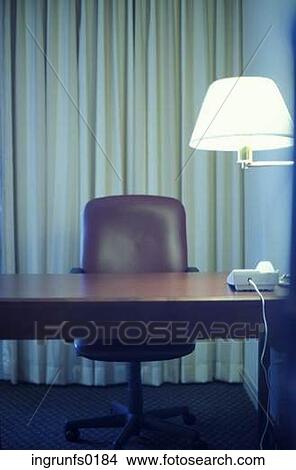 Hotel Room Desk View Large Photo Image Picture - Hotel Room Desk. Fotosearch