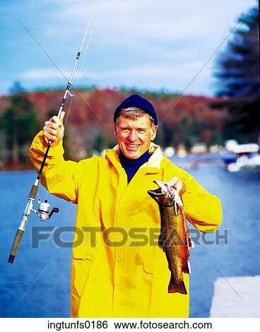 Stock Photograph - The Catch. Fotosearch