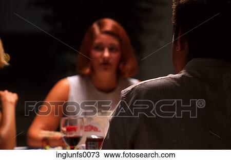 Stock Image - Dinner Party Scene. Fotosearch