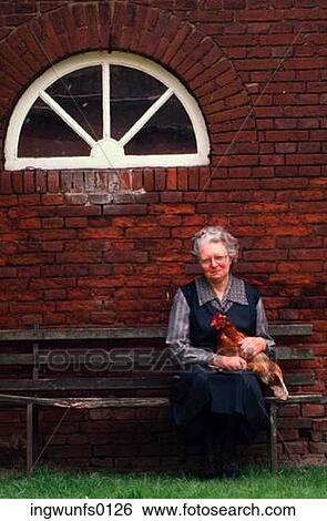 Old Woman With Chicken View Large Photo Image Stock Photograph - Old Woman With Chicken. Fotosearch