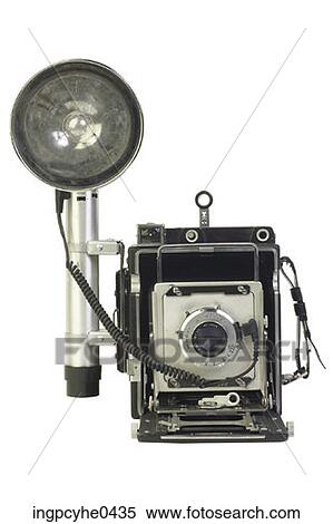 Antique camera with flash bulb and reflector L13 View Large Photo Image Stock Photography - Antique camera with flash bulb and reflector L13. Fotosearch