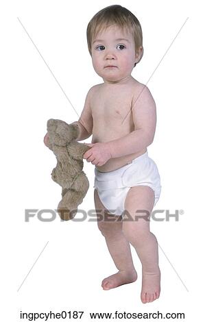 baby with a teddy bear View Large Photo Image Stock Photo - baby with a teddy bear . Fotosearch