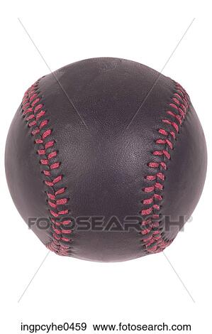 Stock Photo - Black and red baseball . Fotosearch