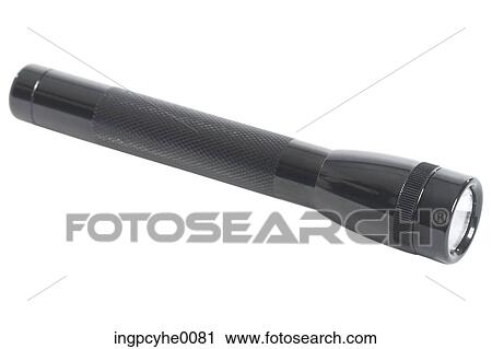 Black flashlight View Large Photo Image Stock Image - Black flashlight . Fotosearch