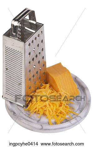 Cheddar cheese and grater on marble plate L2 View Large Photo Image Picture - Cheddar cheese and grater on marble plate L2. Fotosearch