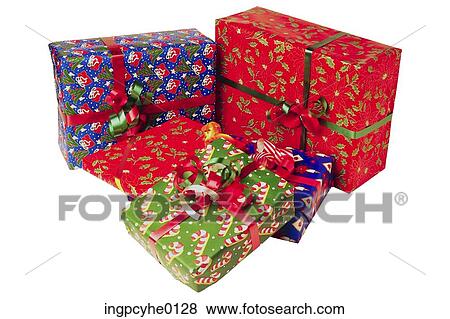 Stock Photo - Christmas presents . Fotosearch