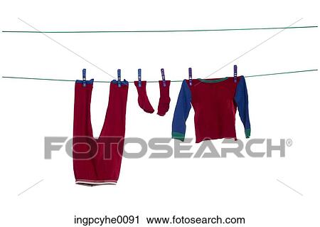 clothes line 5 View Large Photo Image Stock Image - clothes line 5. Fotosearch