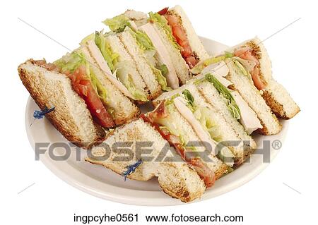 Clubhouse sandwich View Large Photo Image Stock Image - Clubhouse sandwich . Fotosearch
