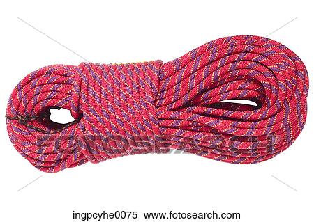 Coil of red rope View Large Photo Image Stock Photography - Coil of red rope . Fotosearch