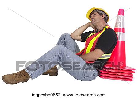 Construction worker View Large Photo Image Stock Image - Construction worker . Fotosearch