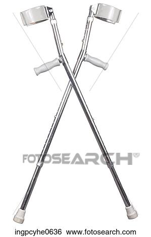 Stock Photograph - crutches . Fotosearch
