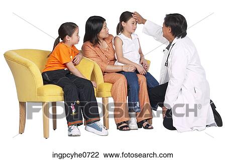 Family at doctor s office View Large Photo Image Stock Image - Family at doctor s office . Fotosearch