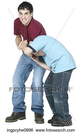 Stock Photograph - Father and son . Fotosearch