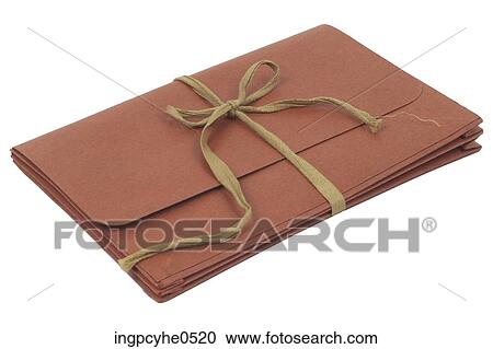 Folder with ribbon L View Large Photo Image Stock Image - Folder with ribbon L . Fotosearch