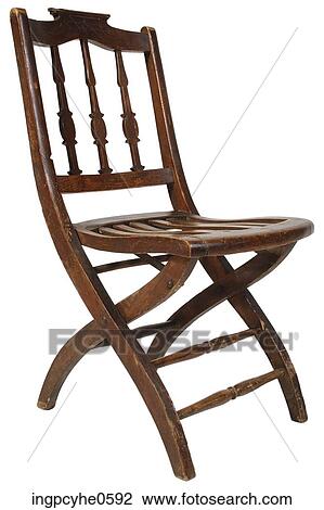 Folding wooden chair View Large Photo Image Stock Image - Folding wooden chair . Fotosearch