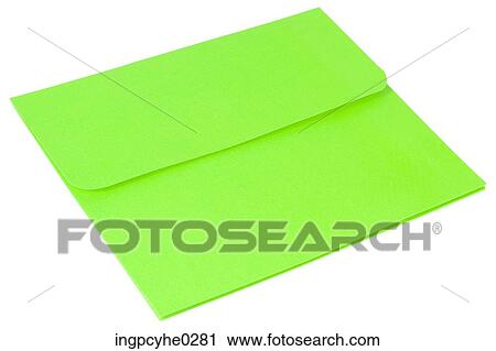 Stock Image - Green document cover . Fotosearch