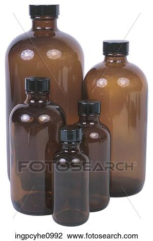 Group of brown bottles View Large Photo Image Stock Image - Group of brown bottles. Fotosearch