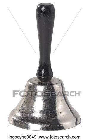 Stock Photo - hand held bell. Fotosearch