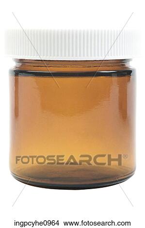 Picture - Jar with closed lid . Fotosearch
