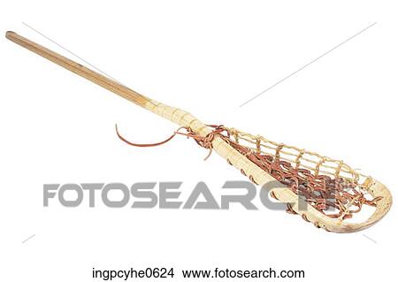 Picture - lacrosse racquet . Fotosearch