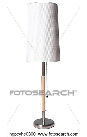Lamp with paper shade View Large Photo Image Stock Image - Lamp with paper shade . Fotosearch