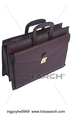 Leather briefcase View Large Photo Image Stock Photo - Leather briefcase . Fotosearch