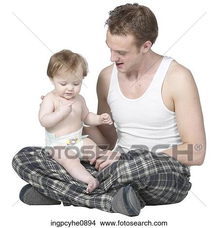 Man and baby View Large Photo Image Picture - Man and baby . Fotosearch