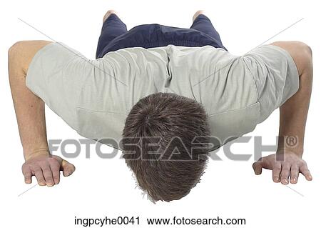 man exercising View Large Photo Image Stock Image - man exercising. Fotosearch