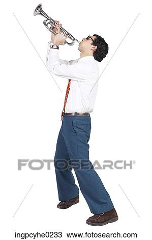 man playing musical instrument View Large Photo Image Stock Image - man playing musical instrument . Fotosearch