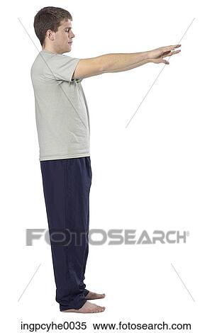 man stretching View Large Photo Image Stock Photography - man stretching. Fotosearch