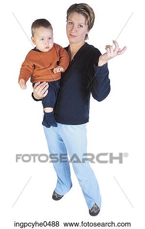 Mother and baby View Large Photo Image Stock Photo - Mother and baby . Fotosearch