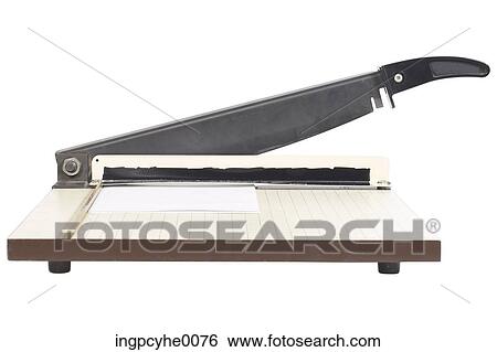 Stock Photograph - Paper cutter L7. Fotosearch