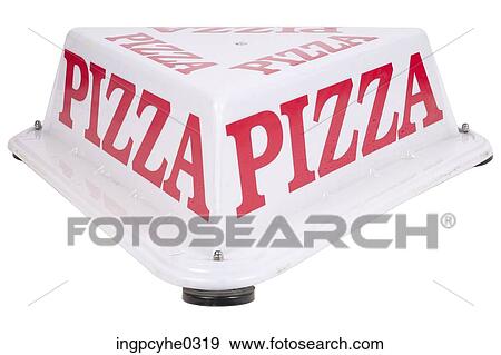Pizza delivery sign View Large Photo Image Stock Photo - Pizza delivery sign . Fotosearch