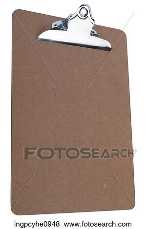 Stock Photo - Plain clipboard . Fotosearch
