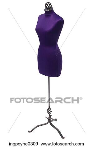 Purple dressmaker's mannequin L2 View Large Photo Image Stock Photo - Purple dressmaker's mannequin L2. Fotosearch
