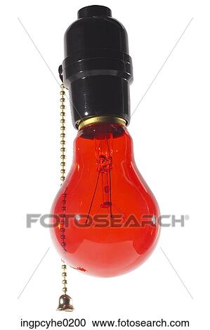red light bulb View Large Photo Image Stock Image - red light bulb . Fotosearch
