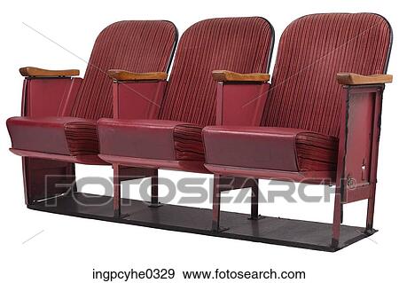 Red velvet theater seats View Large Photo Image Stock Photo - Red velvet theater seats . Fotosearch