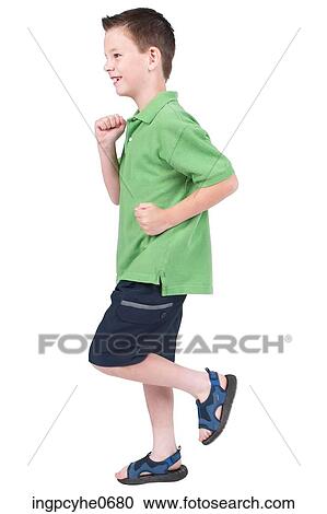 Running little boy View Large Photo Image Stock Image - Running little boy . Fotosearch