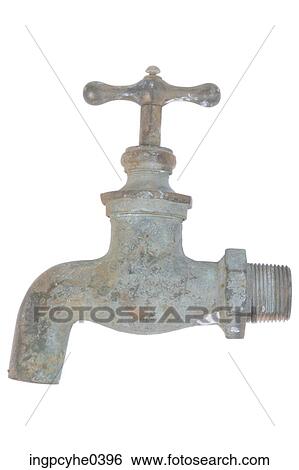 Rusty antique tap  View Large Photo Image Stock Photograph - Rusty antique tap . Fotosearch