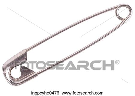 Safety pin L View Large Photo Image Stock Photograph - Safety pin L . Fotosearch
