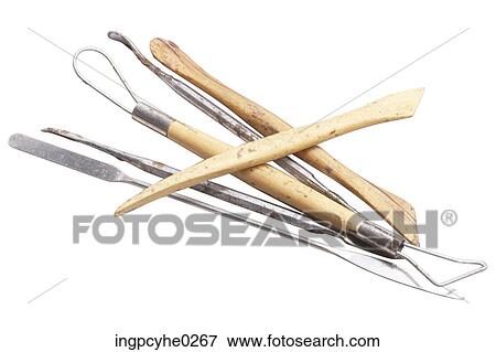 Stock Photo - Sculptor's tools . Fotosearch