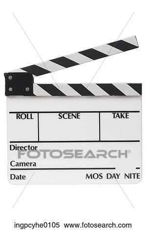 Set white board and clapper View Large Photo Image Stock Photography - Set white board and clapper . Fotosearch
