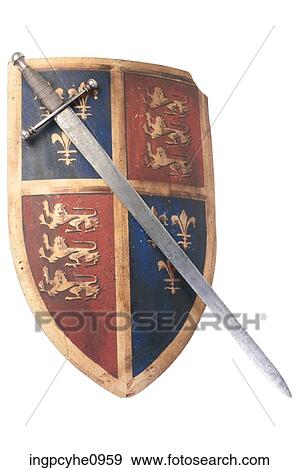 Shield and sword View Large Photo Image Stock Photo - Shield and sword . Fotosearch