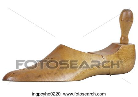 Stock Image - shoehorn with handle . Fotosearch