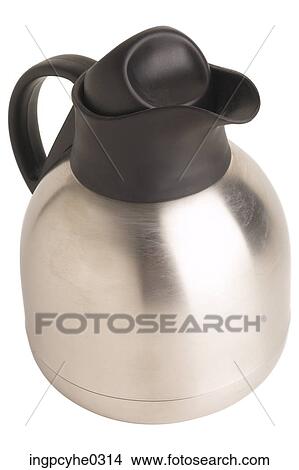 Stainless steel coffee pot L6 View Large Photo Image Picture - Stainless steel coffee pot L6. Fotosearch