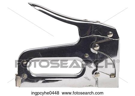 Stainless steel stapler L2 View Large Photo Image Stock Photo - Stainless steel stapler L2. Fotosearch