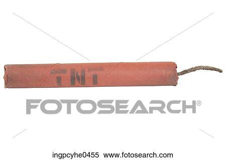 Stick of dynamite View Large Photo Image Stock Photography - Stick of dynamite . Fotosearch
