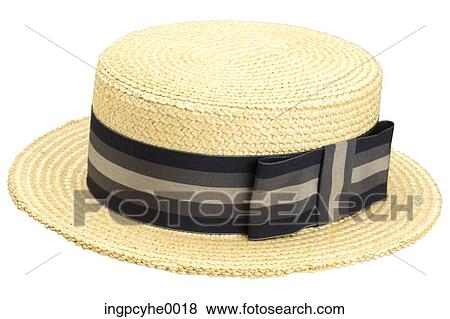 straw hat View Large Photo Image Stock Photo - straw hat. Fotosearch